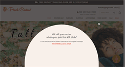Desktop Screenshot of peachcouture.com