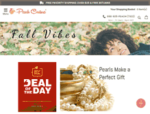 Tablet Screenshot of peachcouture.com